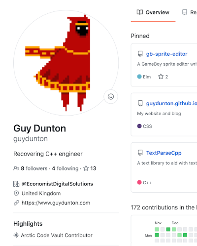 Github profile